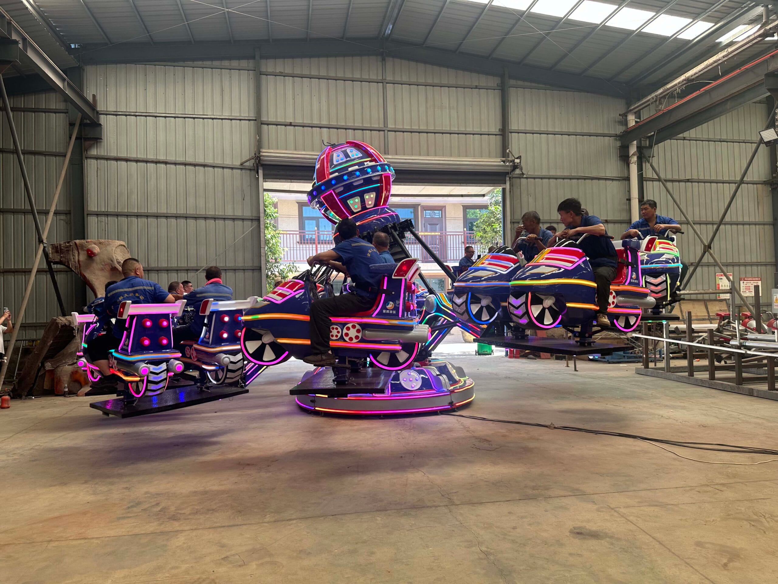 Space Ranger Ride quality inspection and safety testing