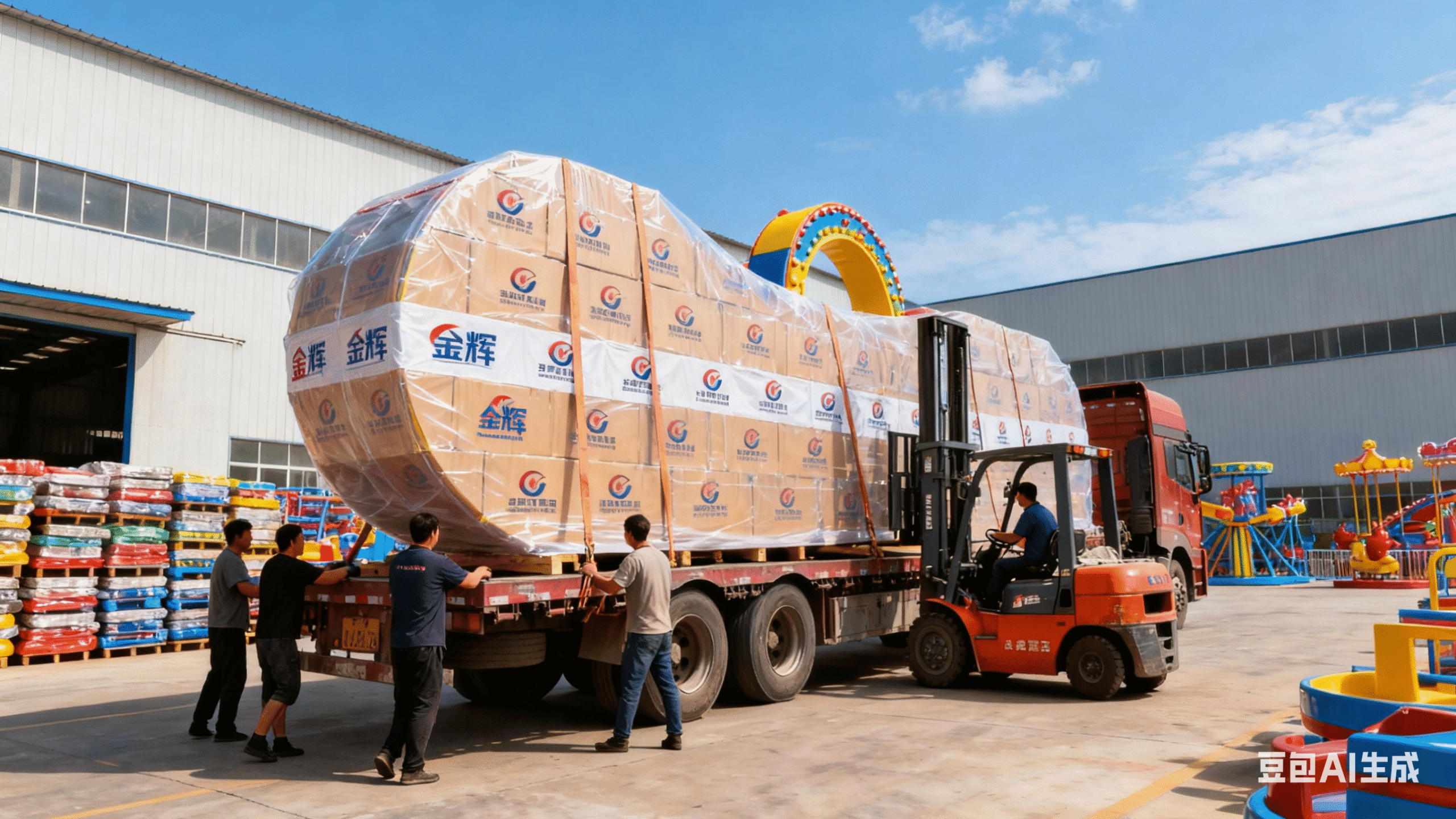Space Ranger Ride packaging and delivery preparation