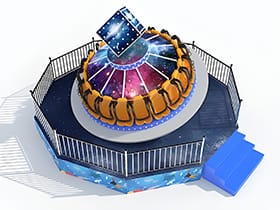 Flying Turntable thumbnail - overall view of the ride structure