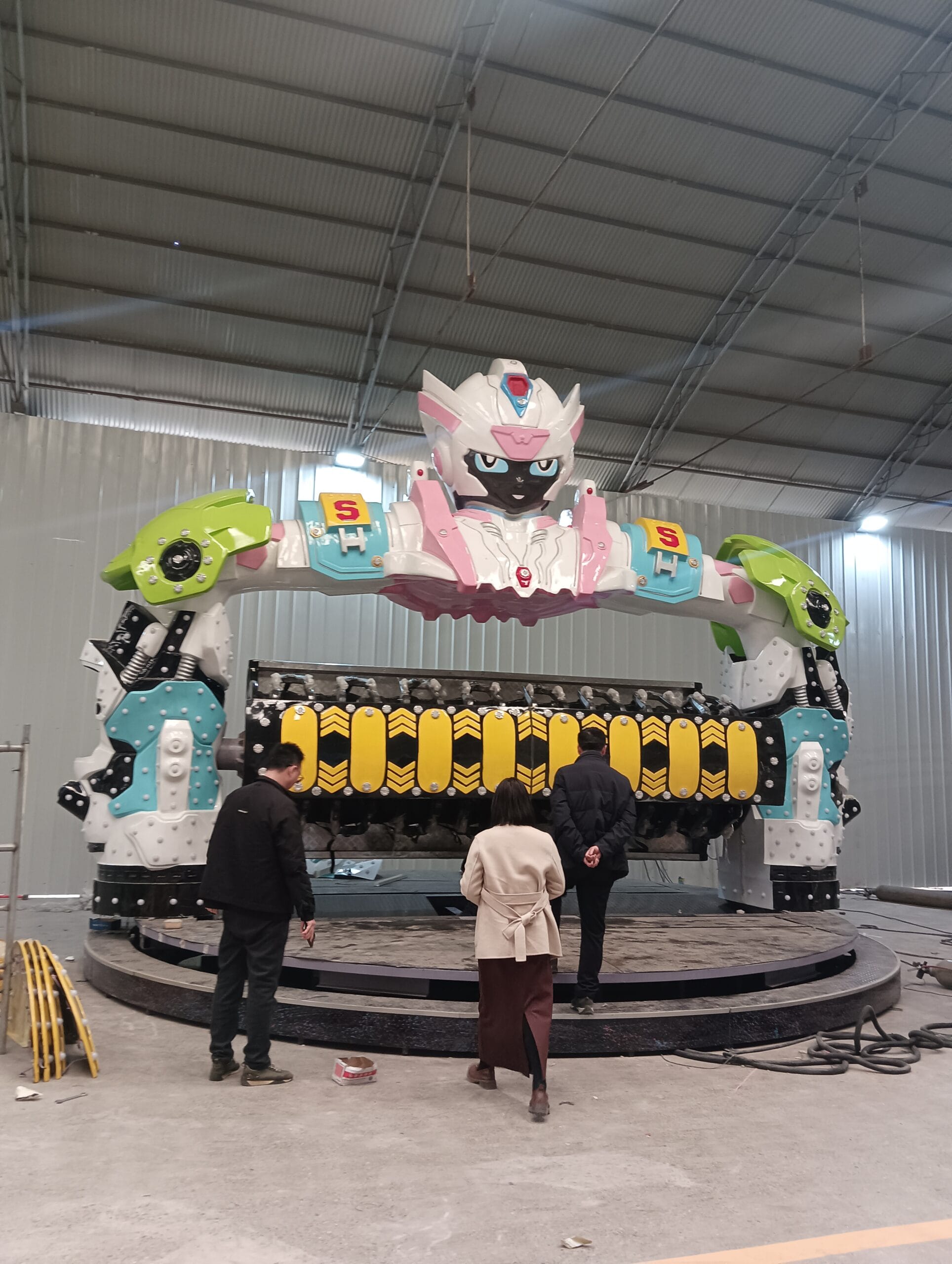 Amusement ride quality inspection and safety testing