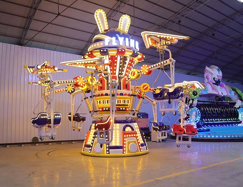 Main view of the amusement ride equipment