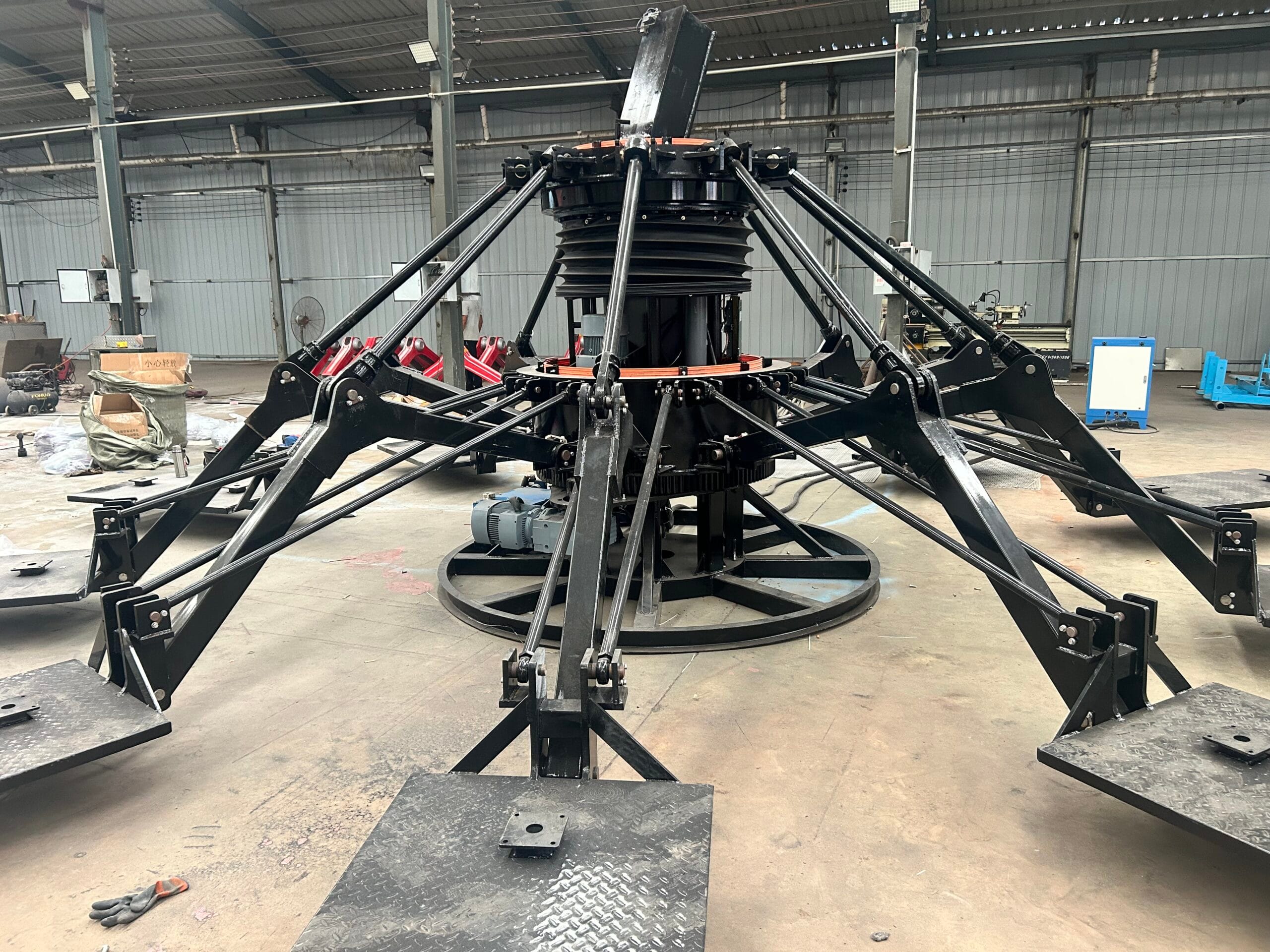Global installation of Space Ranger Rides in amusement parks worldwide