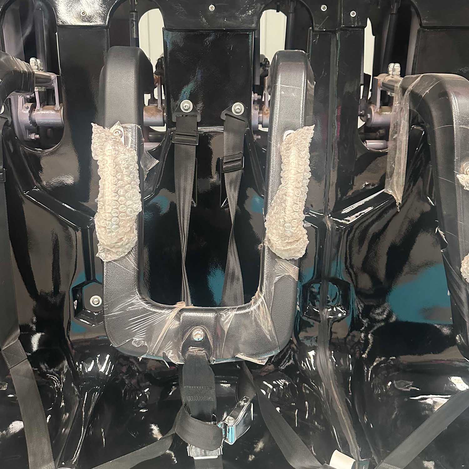 Interstellar Warrior ride structural details showing steel framework