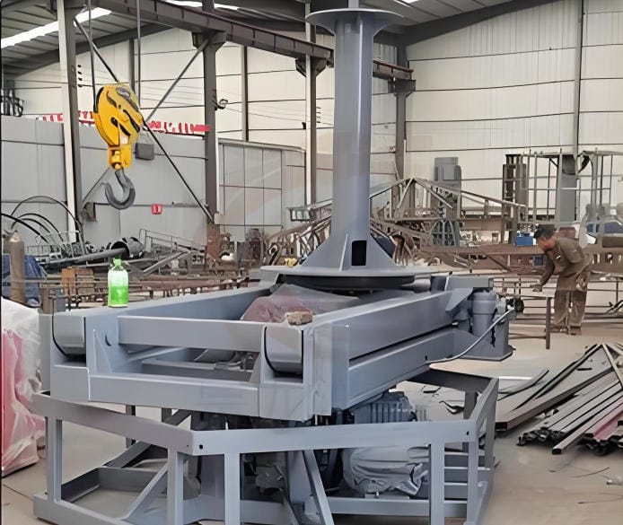 High-grade steel and materials for Flying Turntable production