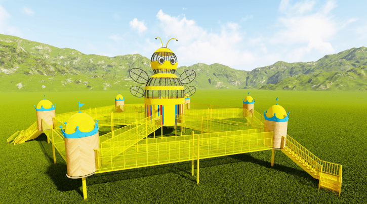 Bee Net Maze