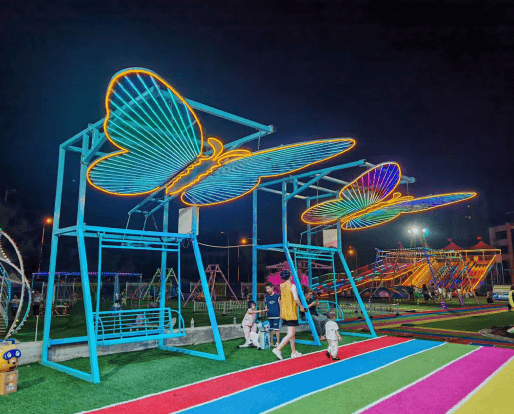 Butterfly Swing - A swing designed like a butterfly