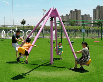 Drifting Seesaw - A seesaw with drifting motion for added fun