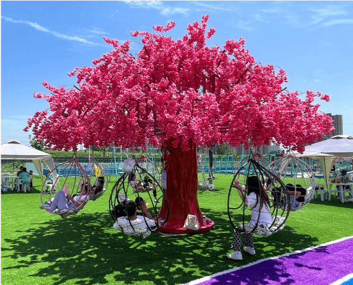 Internet Celebrity Tree - A popular tree-shaped play structure