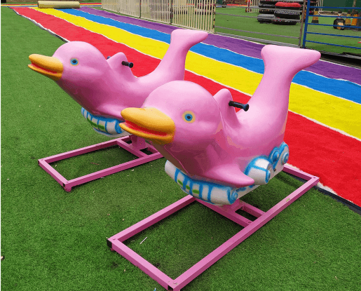 Little Dolphin - A dolphin-themed play structure for water or land
